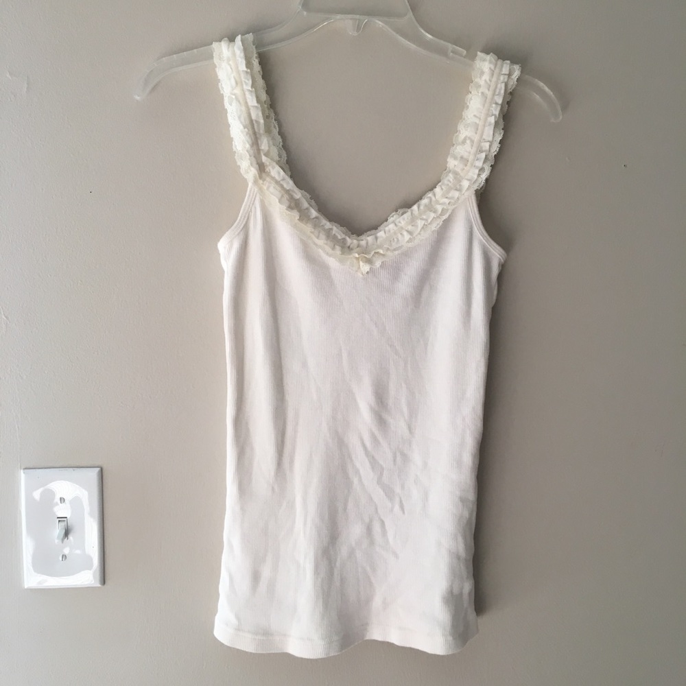 White tank top